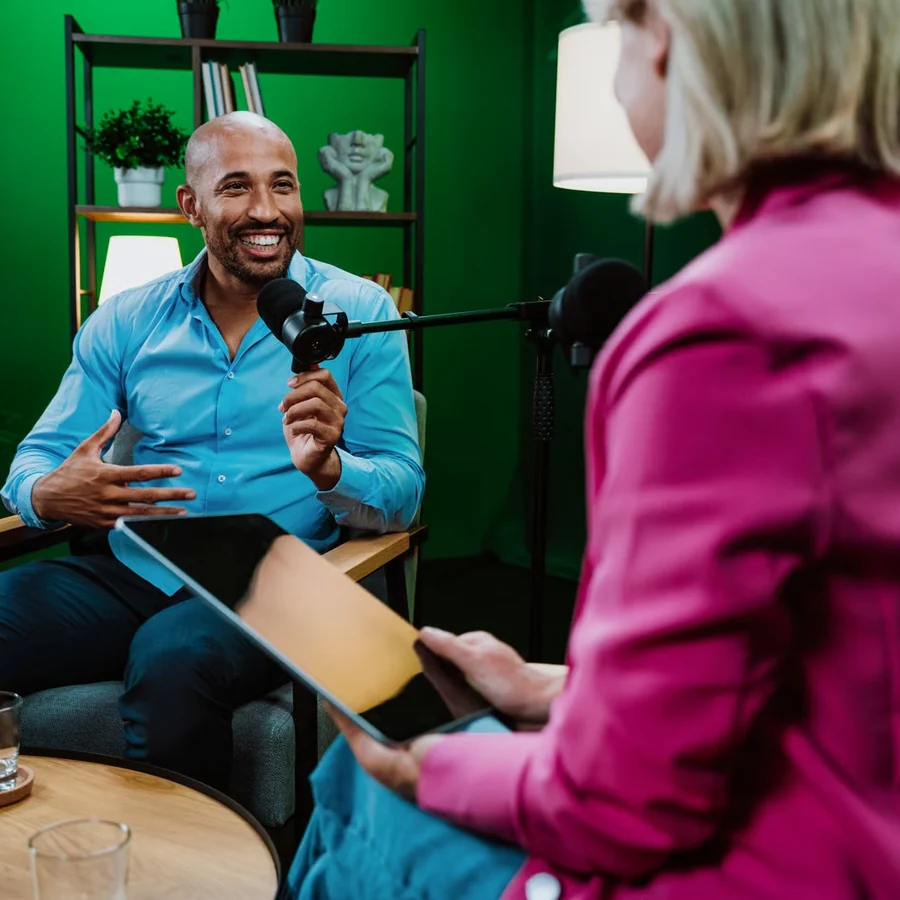 Podcast video production