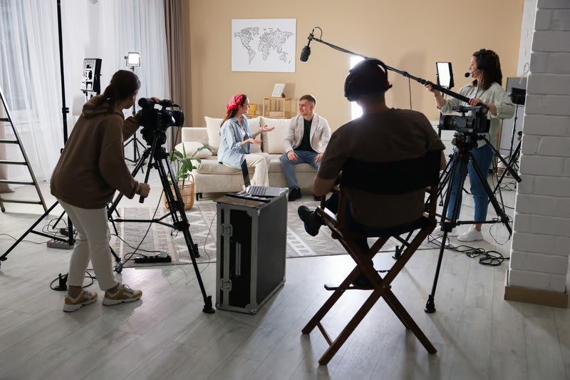 Indoor photo production